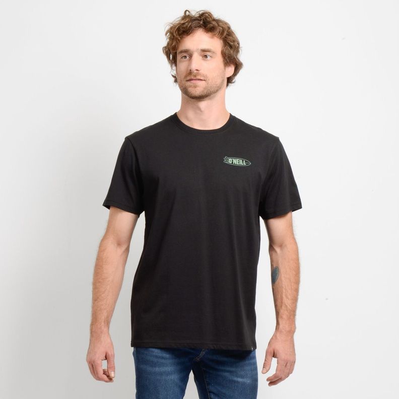 POLERA MANGA CORTA JOY WAVE NEGRO-2