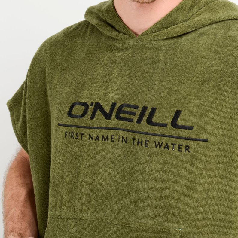 PONCHO TOALLA CALI  VERDE OSCURO-4