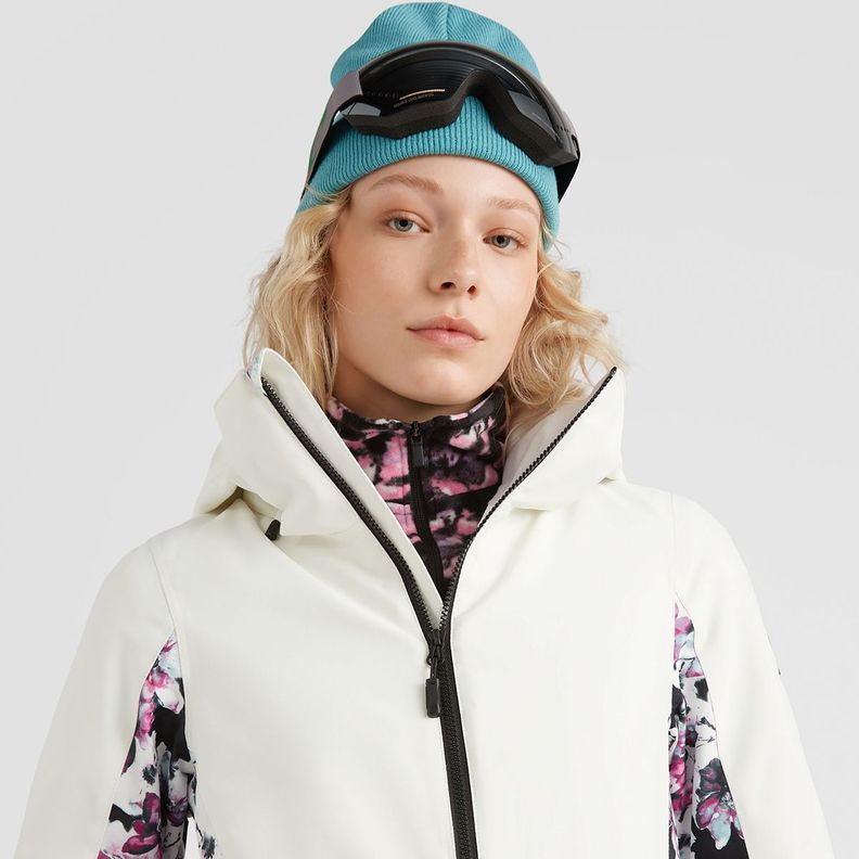 PARKA TÉCNICA NIEVE 10k/10k WALL BLANCO-1