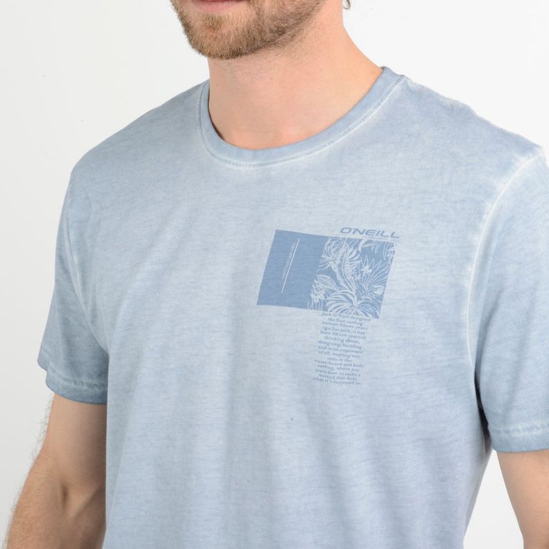 POLERA MANGA CORTA CRUCER AZUL-4