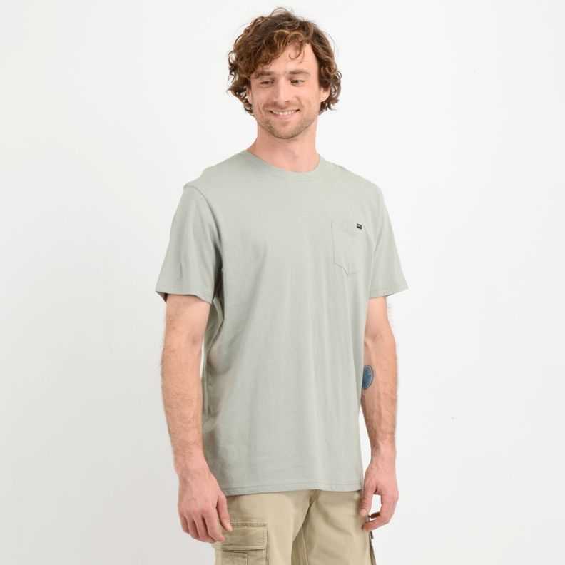 POLERA MANGA CORTA EAST CLIFF  VERDE-3