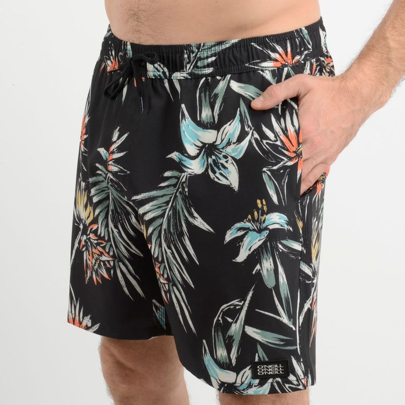 BOARDSHORT TROPICANA VOLLEY  NEGRO-4