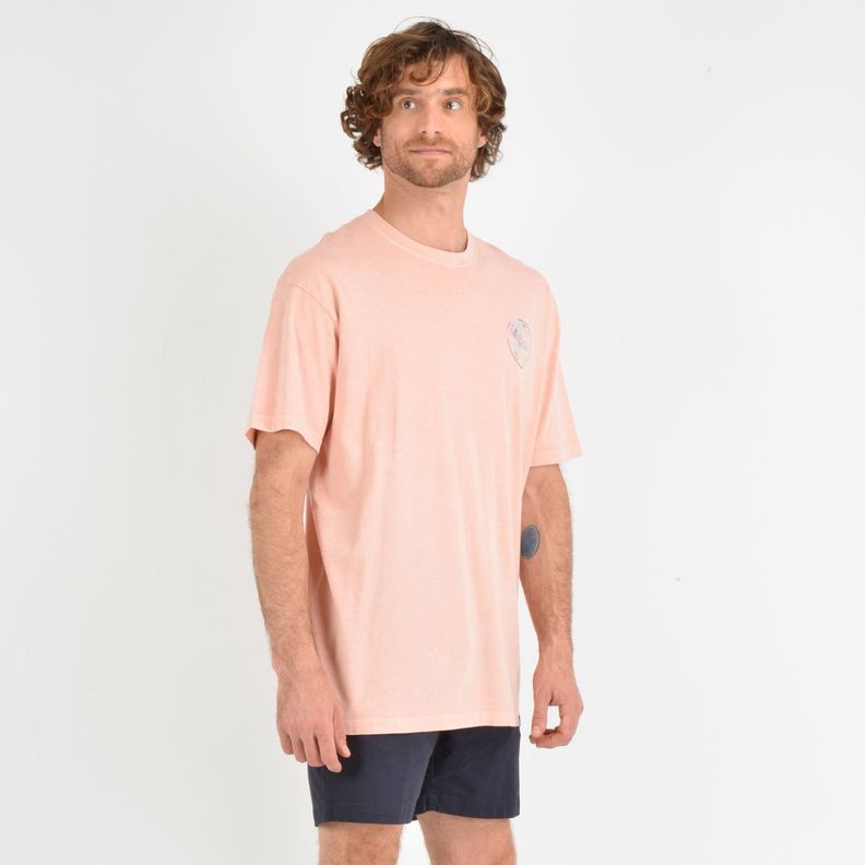 POLERA MANGA CORTA CORE ROSADO-1