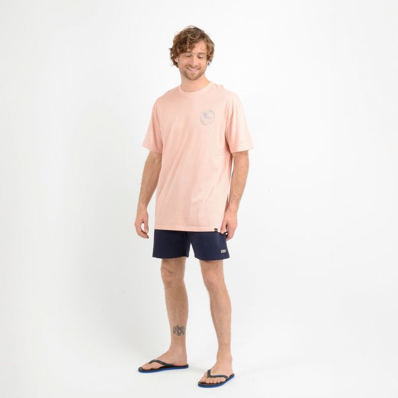 POLERA MANGA CORTA CORE ROSADO-4