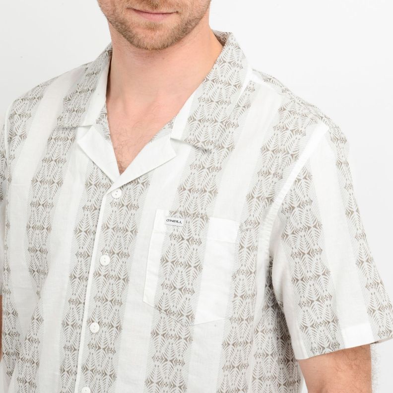 CAMISA MANGA CORTA IRIE  BEIGE-4