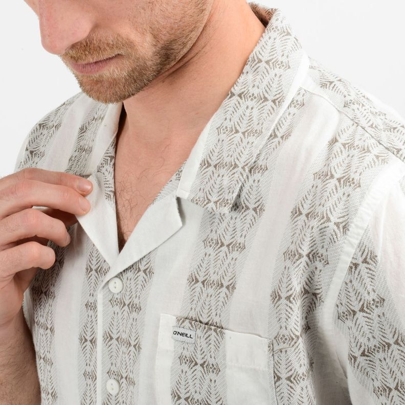 CAMISA MANGA CORTA IRIE  BEIGE-5