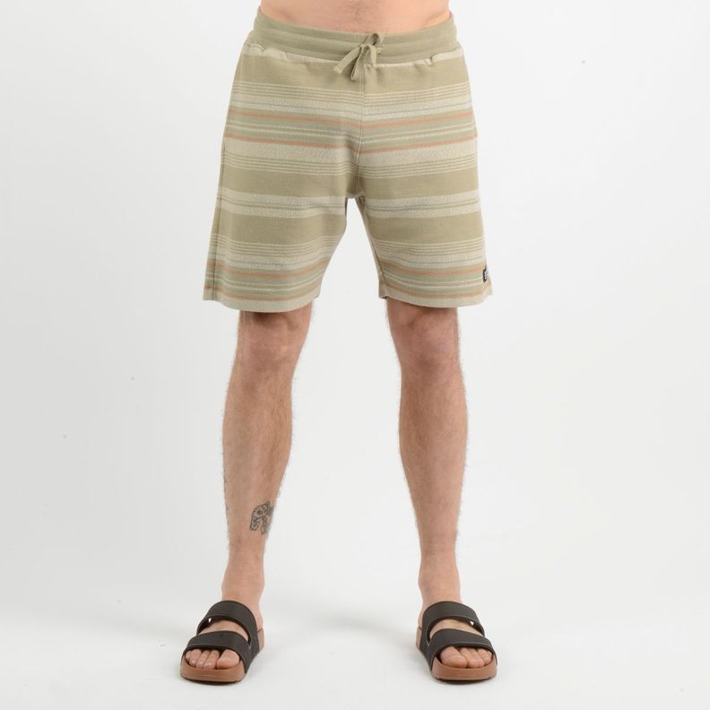 BERMUDA BAVARO  STRIPE SHORT  BEIGE-0