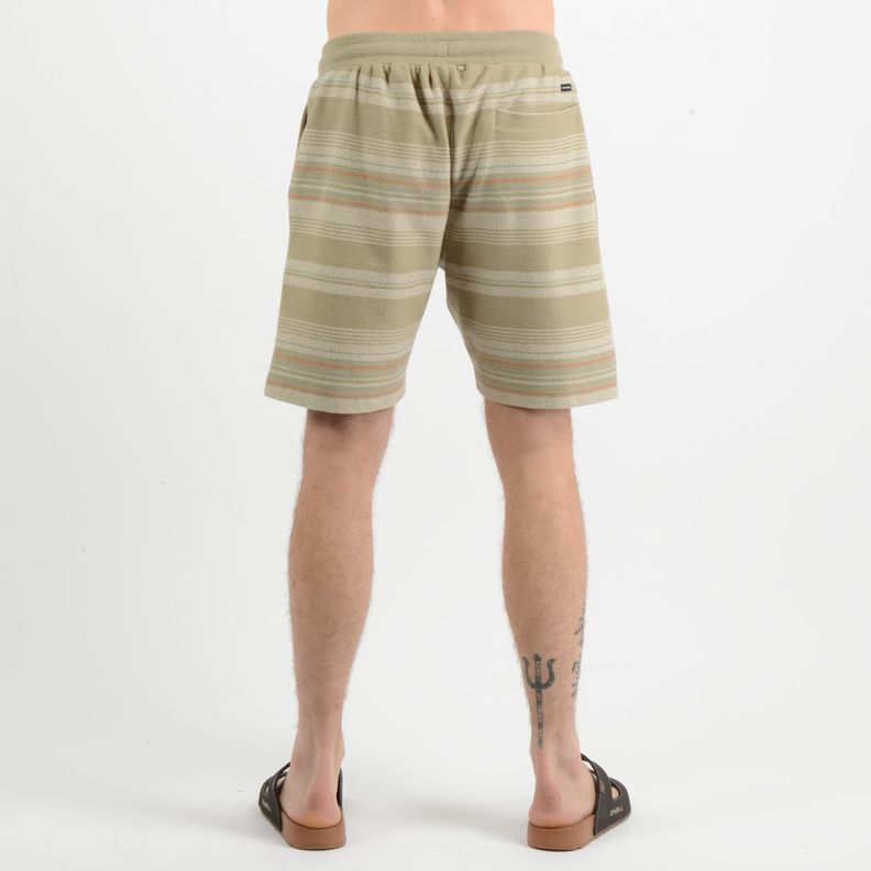 BERMUDA BAVARO  STRIPE SHORT  BEIGE-1