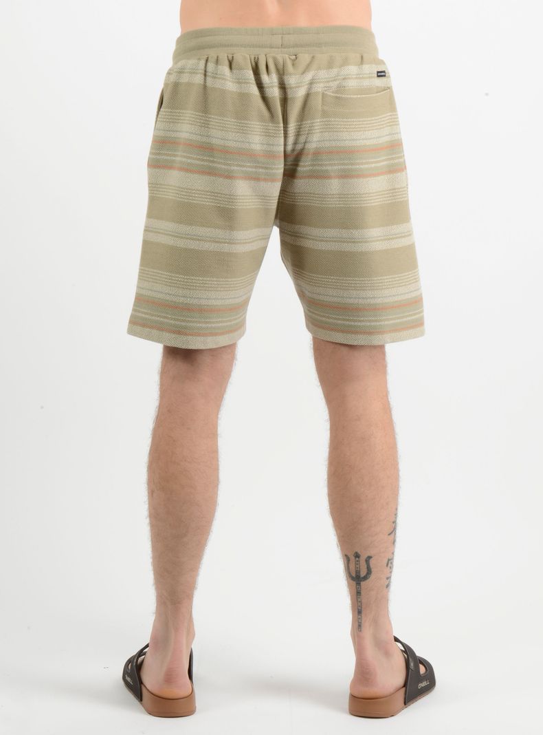 BERMUDA BAVARO  STRIPE SHORT  BEIGE-4