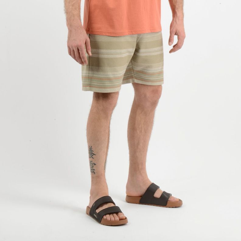 BERMUDA BAVARO  STRIPE SHORT  BEIGE-7