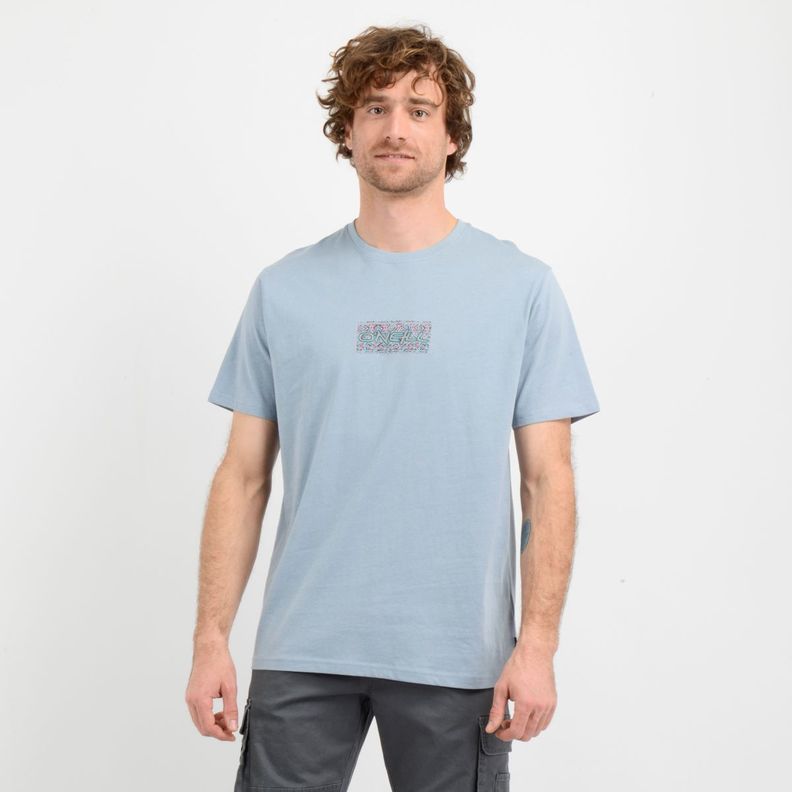 POLERA MANGA CORTA KA WOLRD  AZUL-0