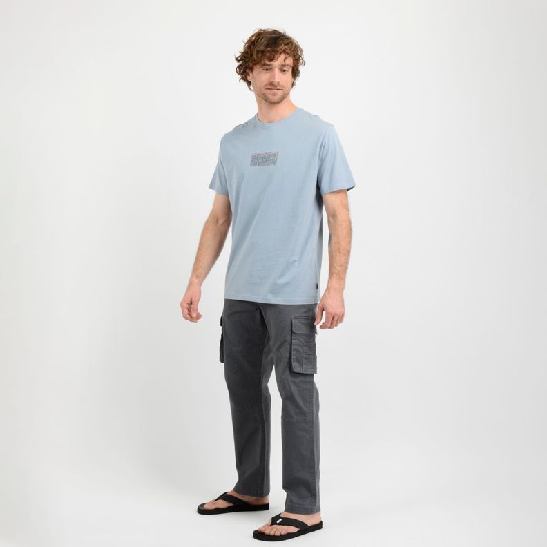POLERA MANGA CORTA KA WOLRD  AZUL-1