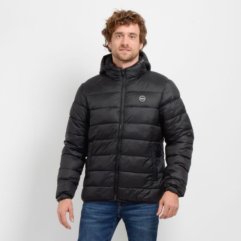 PARKA GLASSY PUFF II NEGRO-0