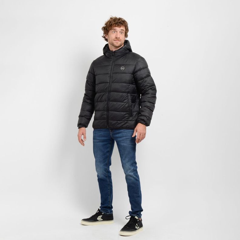 PARKA GLASSY PUFF II NEGRO-2