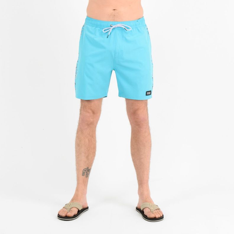 BOARDSHORT VERT  AZUL-0