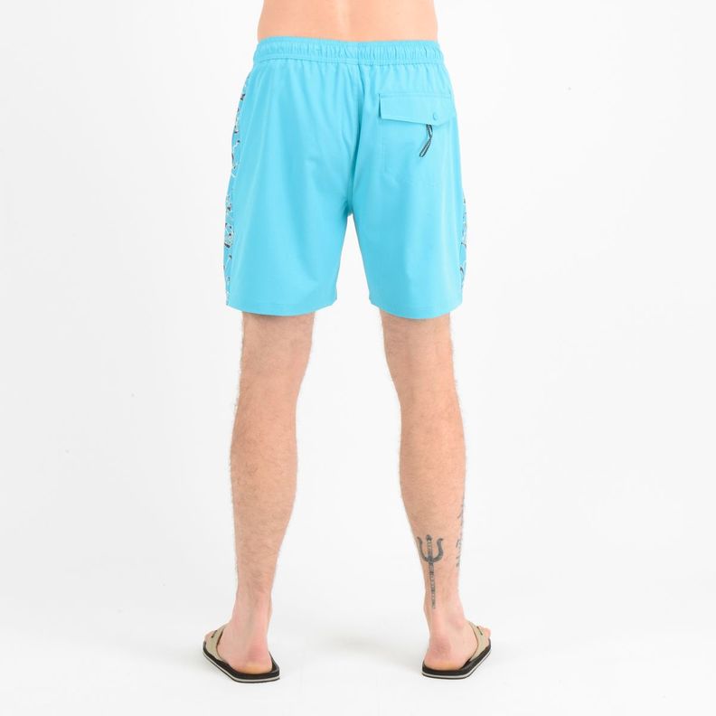 BOARDSHORT VERT  AZUL-1