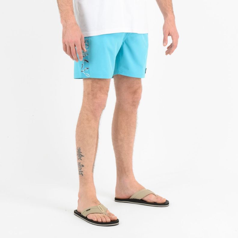 BOARDSHORT VERT  AZUL-3