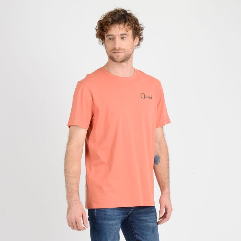 POLERA MANGA CORTA COMBO  NARANJO-3