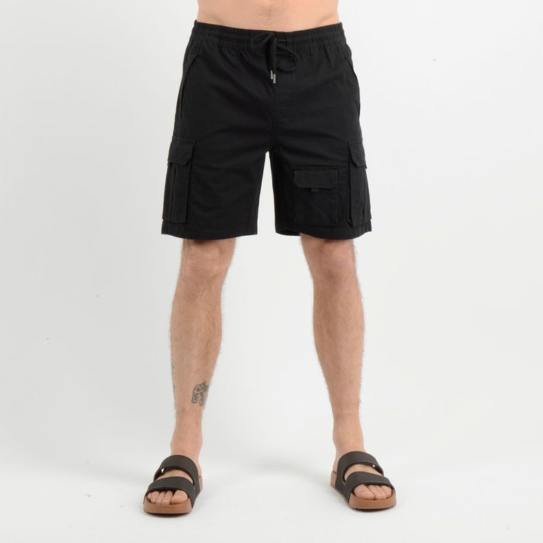 BERMUDA ESSENTIAL CARGO  NEGRO-0