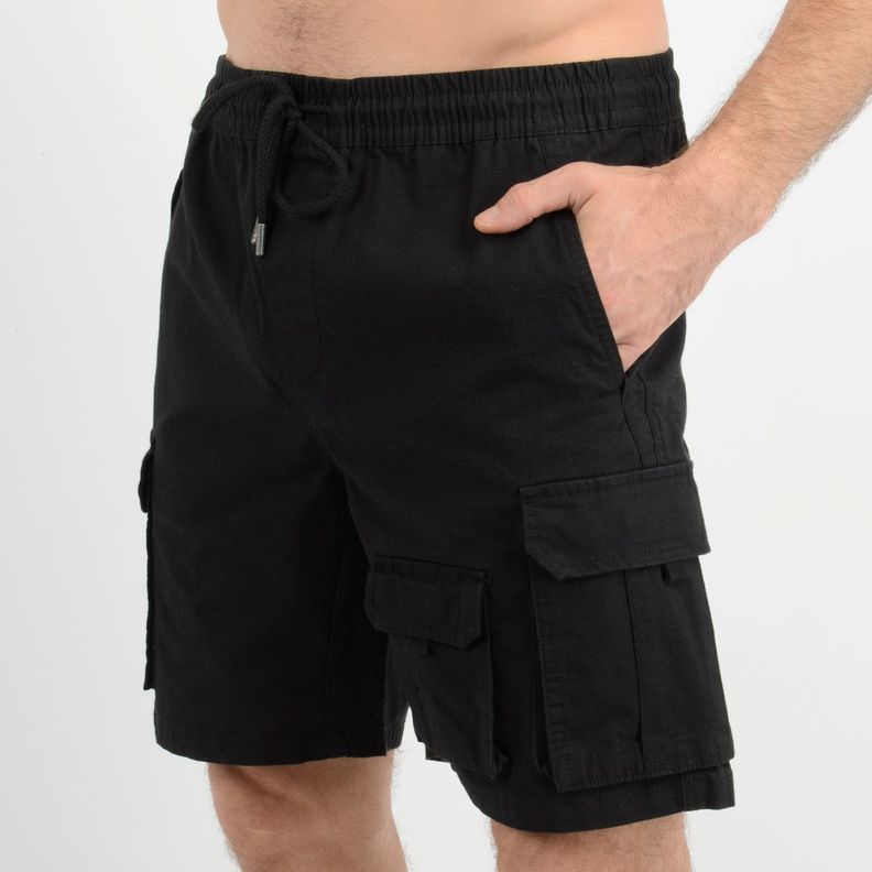 BERMUDA ESSENTIAL CARGO  NEGRO-3
