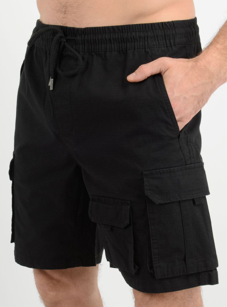 BERMUDA ESSENTIAL CARGO  NEGRO-6