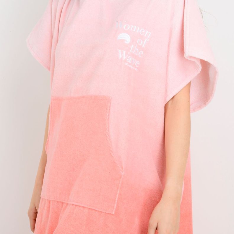 PONCHO TOALLA WOW NARANJO-4