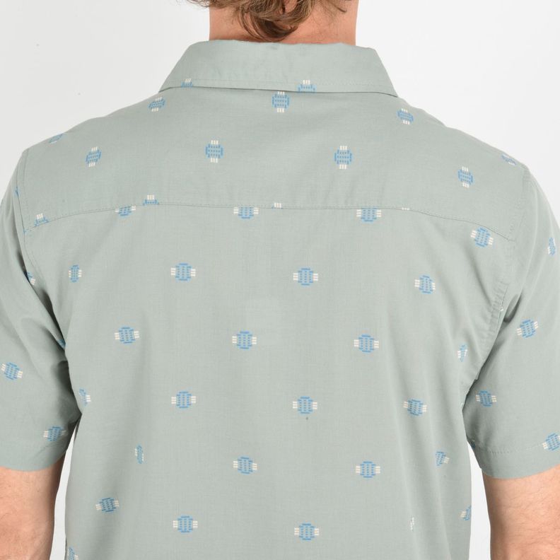 CAMISA MANGA CORTA HORIZON  VERDE-5
