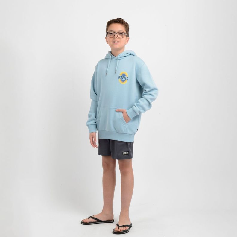 POLERON SUNNY DAY HOODIE  AZUL CLARO / PASTEL-1