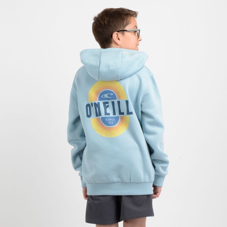 POLERON SUNNY DAY HOODIE  AZUL CLARO / PASTEL-3