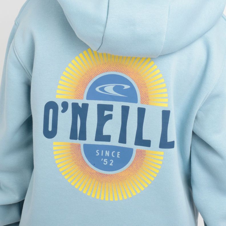 POLERON SUNNY DAY HOODIE  AZUL CLARO / PASTEL-5