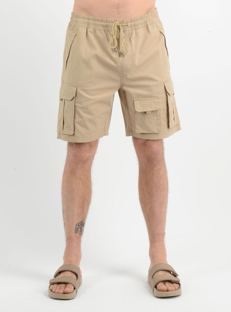 BERMUDA ESSENTIAL CARGO  BEIGE-2