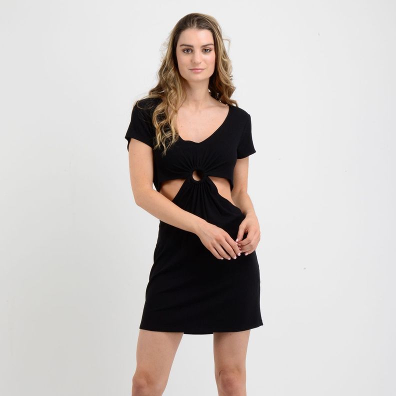 VESTIDO ADELA NEGRO-0