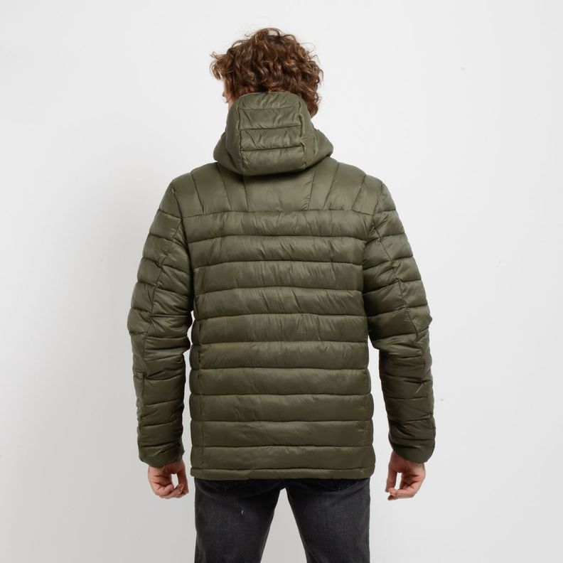 PARKA ESSENTIAL HOOD II VERDE OSCURO-1