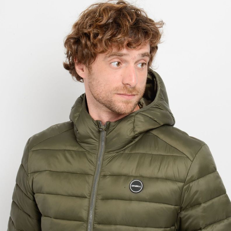 PARKA ESSENTIAL HOOD II VERDE OSCURO-4