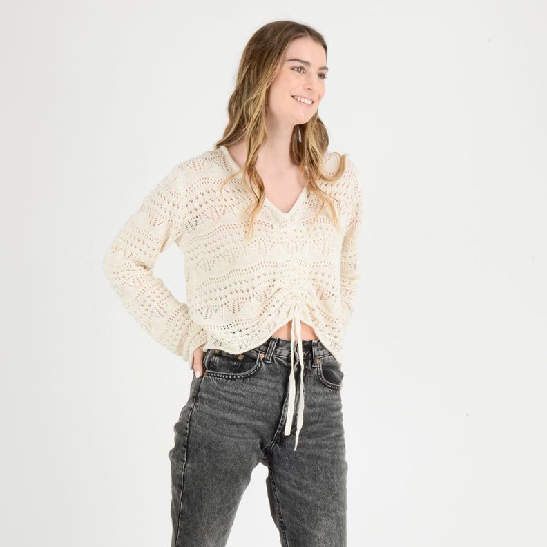 SWEATER HARBOR  BEIGE CLARO-3