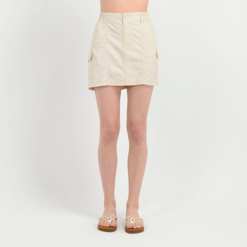 FALDA BREXTON SKIRT  BEIGE-0