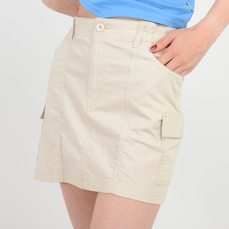 FALDA BREXTON SKIRT  BEIGE-4