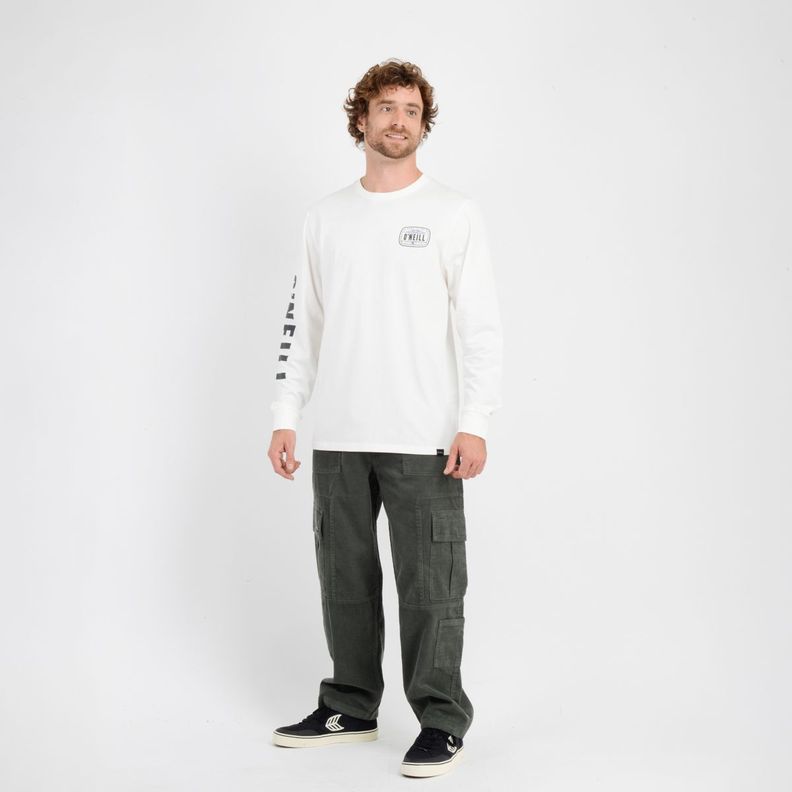 PANTALON COTELE CARGO SURF VERDE OSCURO-5