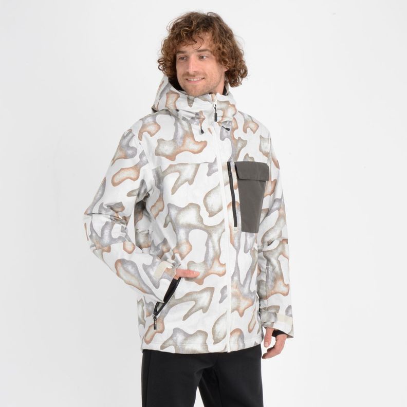 PARKA TECNICA UTILITY JACKET BEIGE CLARO 10K/10K-2