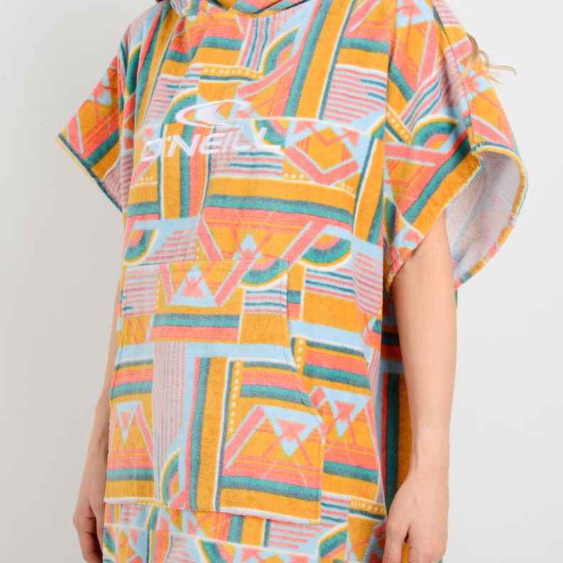 PONCHO TOALLA ARTGEO AMARILLO-4