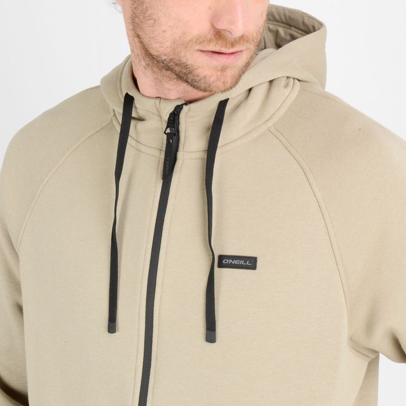 POLERON FULL ZIPER FREAK  BEIGE-4