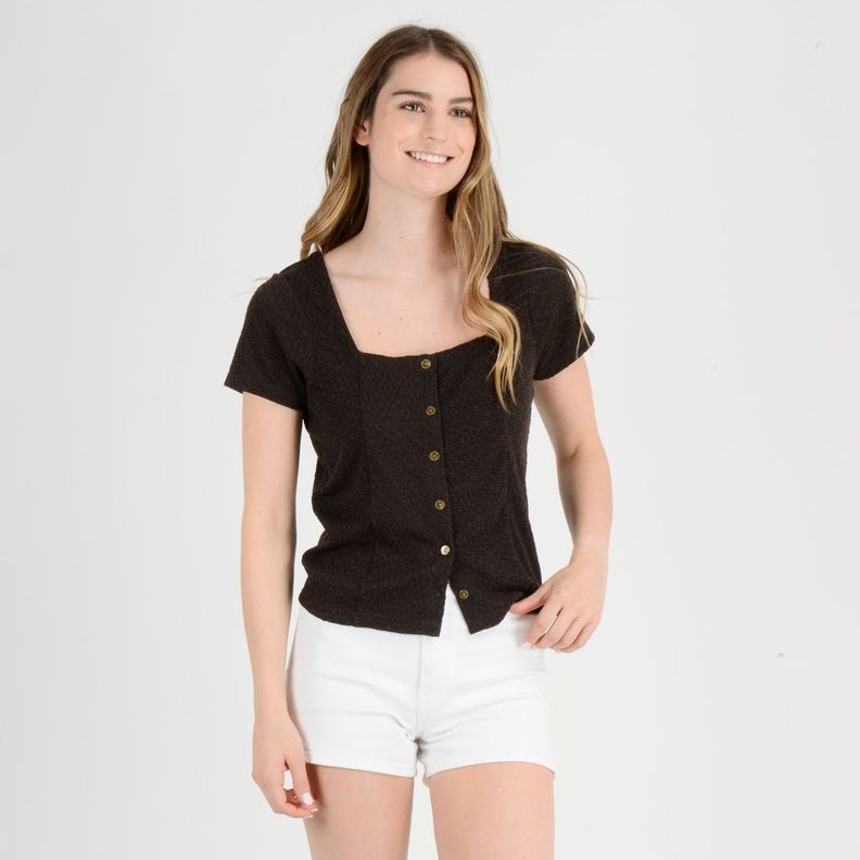 POLERA MANGA CORTA JACKIE  NEGRO-3