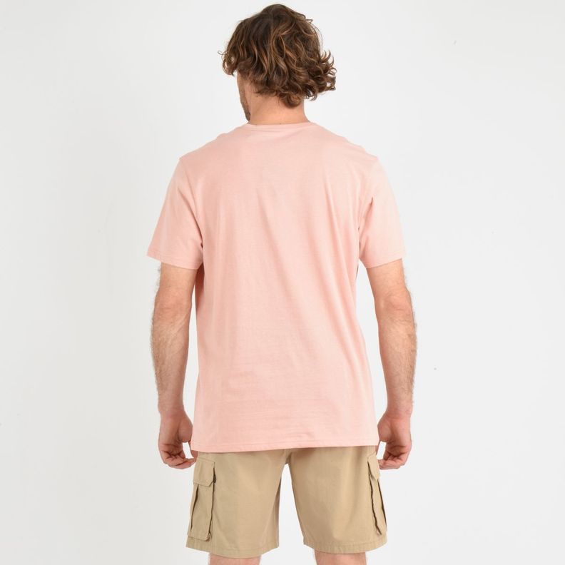 POLERA MANGA CORTA EAST CLIFF  ROSADO-3