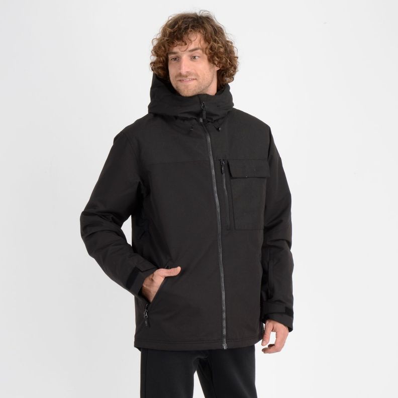 PARKA TECNICA UTILITY JACKET NEGRO-2