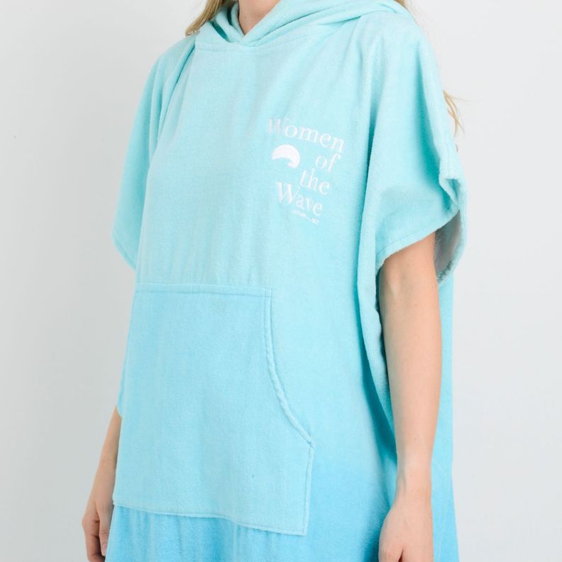 PONCHO TOALLA WOW AZUL-4