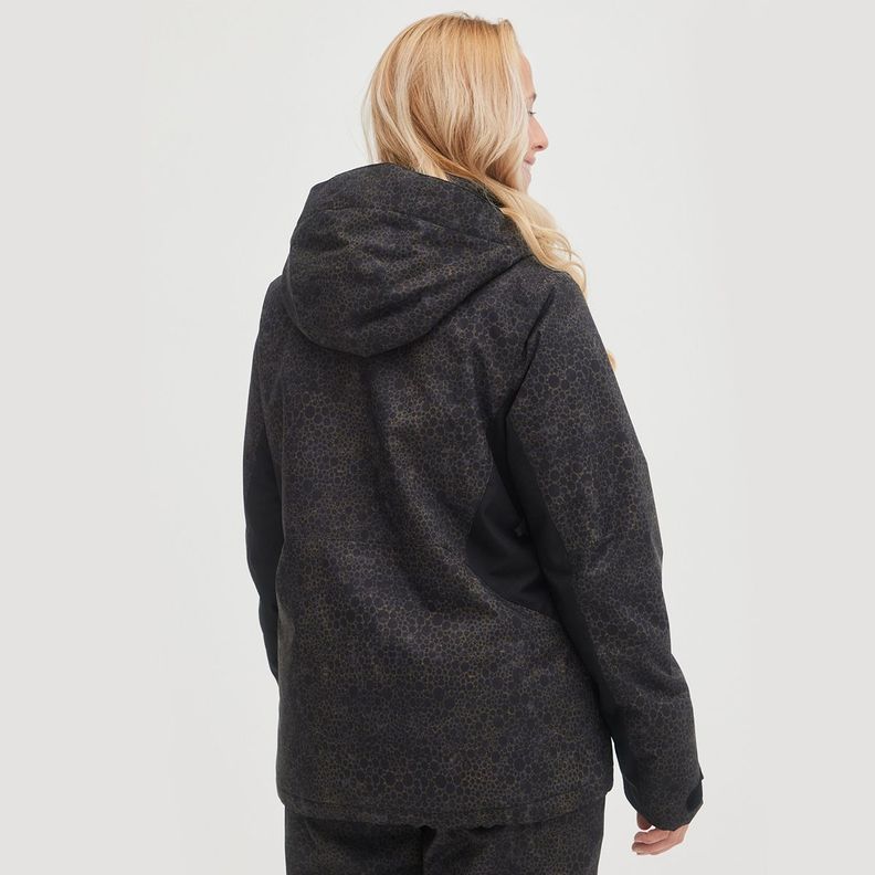 PARKA TÉCNICA NIEVE 10k/10k WALL NEGRO-2
