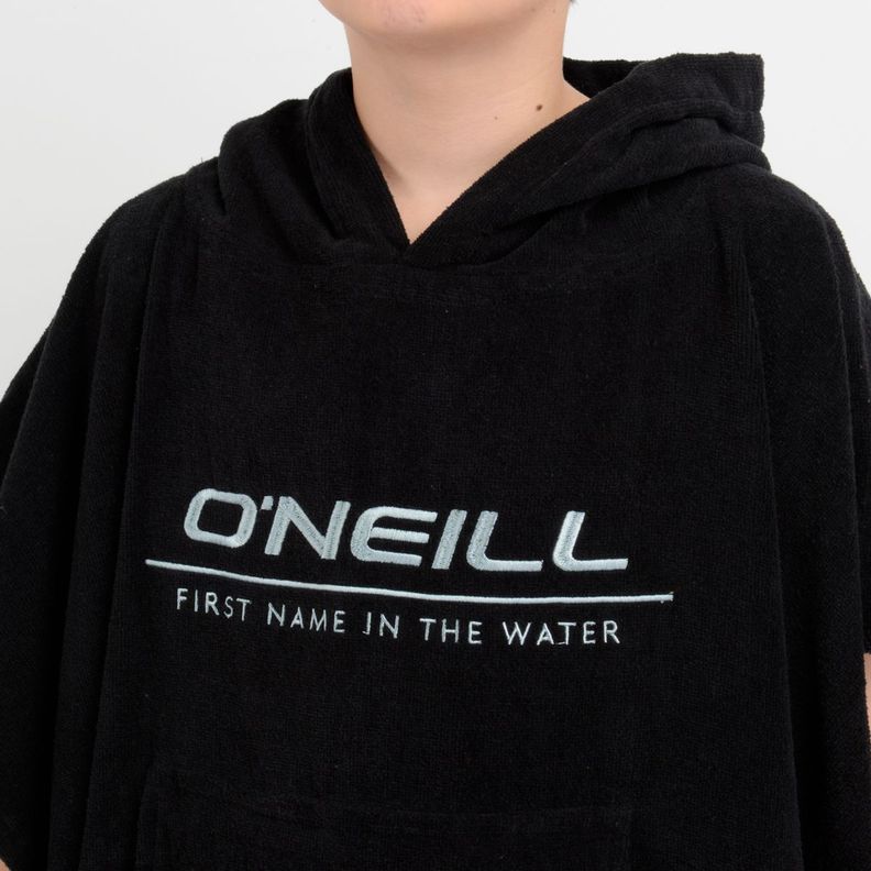 PONCHO TOALLA CALI BOY NEGRO-4