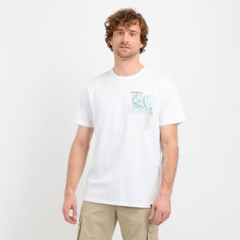 POLERA MANGA CORTA TROPIC  BLANCO-0