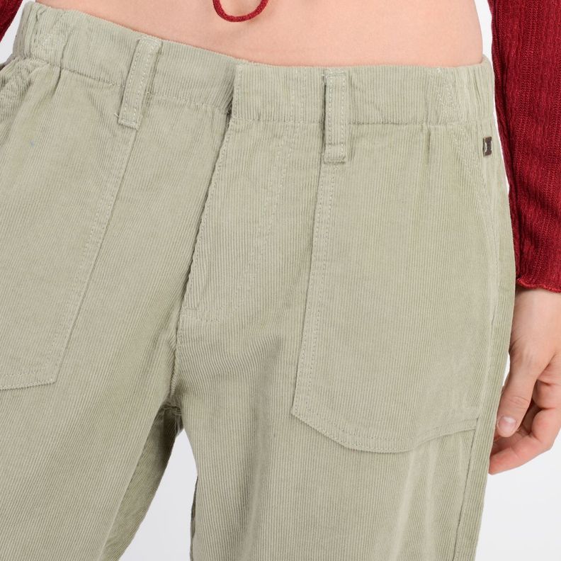 PANTALON COTELE KREE VERDE CLARO-4