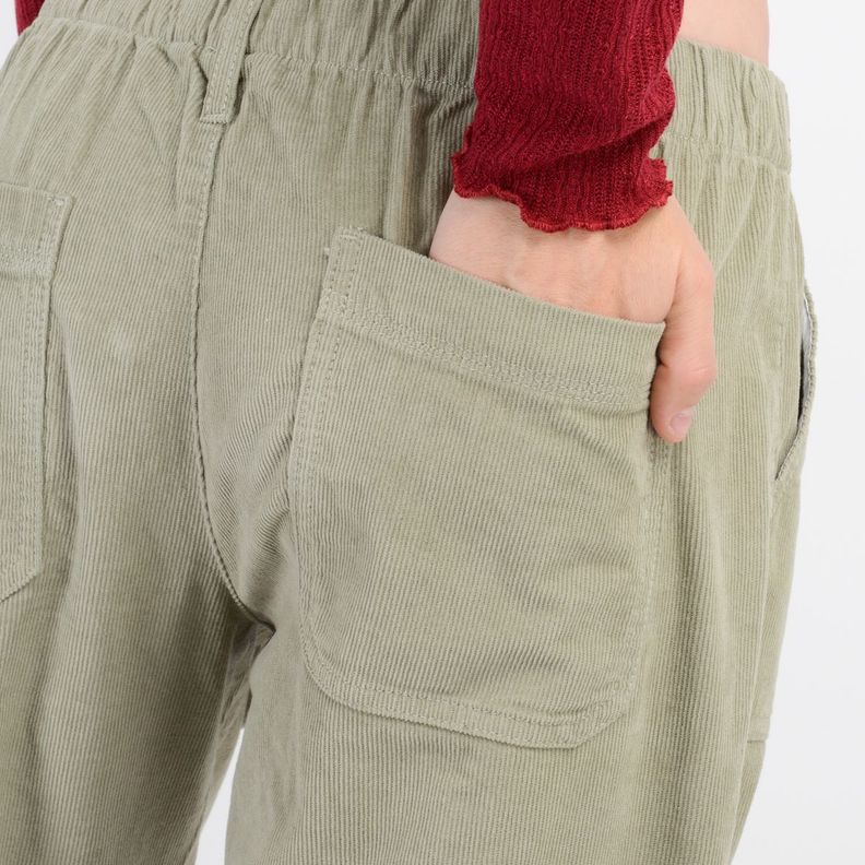 PANTALON COTELE KREE VERDE CLARO-5